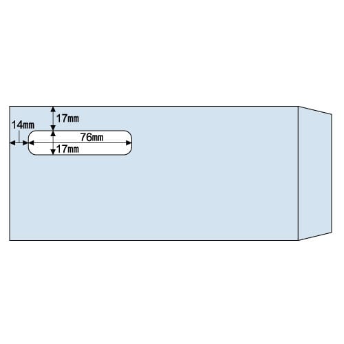 ヒサゴ 窓つき封筒 (給与明細書用/GB1172専用) 215×100mm MF31T 1000枚/箱（ご注文単位1箱）【直送品】