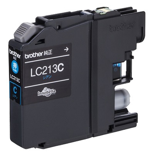 ブラザー インクカートリッジ シアン LC213C 1個（ご注文単位1個）【直送品】