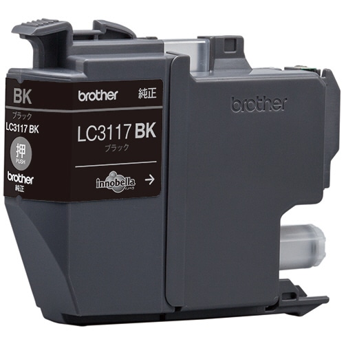 ブラザー インクカートリッジ ブラック LC3117BK 1個（ご注文単位1個）【直送品】