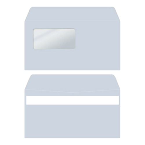 弥生 窓付封筒(アクア)シールのり付き W217×H109mm 333107 200枚/箱(ご注文単位1箱)【直送品】