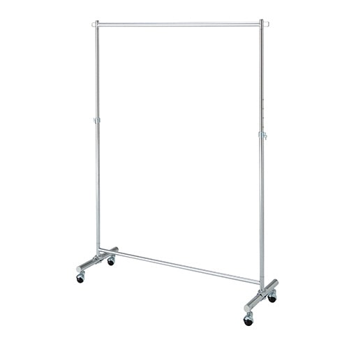 TANOSEE コートハンガー 幅1200mm シルバー 1台（ご注文単位1台）【直送品】