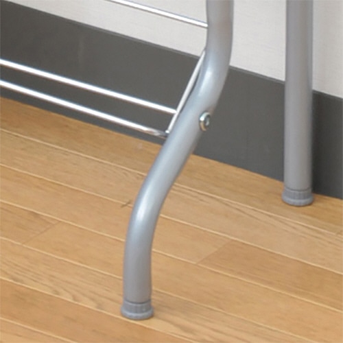 YAMAZEN シューズラック 幅540×奥行240×高さ960mm シルバー SR-544(SG) 1台(ご注文単位1台)【直送品】