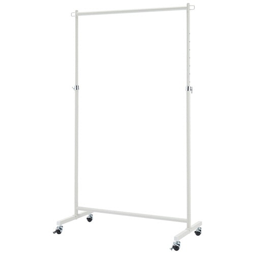 YAMAZEN 頑丈ハンガー シングル スモークホワイト DDSH-S(SMW) 1台（ご注文単位1台）【直送品】