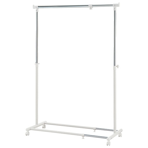 YAMAZEN 伸縮ハンガー シングル YBH-SSR(OW) 1台（ご注文単位1台）【直送品】