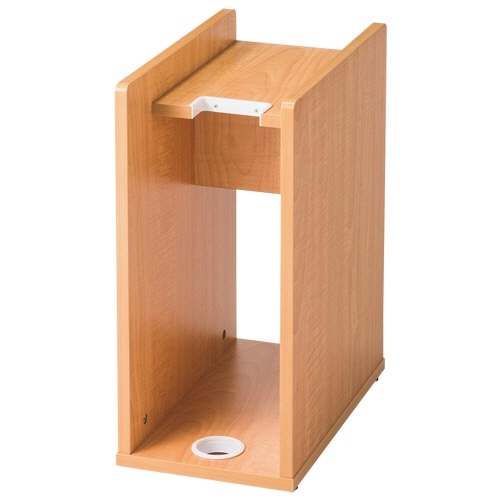 アール・エフ・ヤマカワ 杖置き付き荷物置き 幅440×奥行250×高さ560mm ナチュラル RFNO-T5025NA 1台(ご注文単位1台)【直送品】