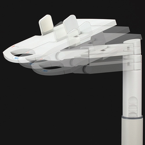 アスカ テレホンスタンドブリッジ 引寄せ・高さ調整タイプ TS7053 1台(ご注文単位1台)【直送品】