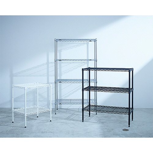 エレクター ベーシックシリーズ ワイヤーシェルフ 幅450×奥行350mm クローム B1418C1 1枚(ご注文単位1枚)【直送品】