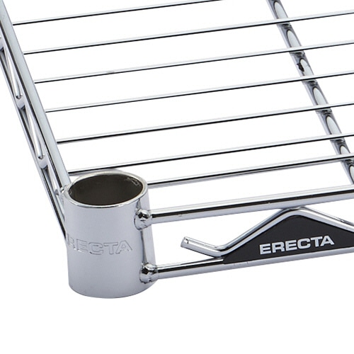 エレクター ベーシックシリーズ ワイヤーシェルフ 幅900×奥行450mm クローム B1836C1 1枚(ご注文単位1枚)【直送品】