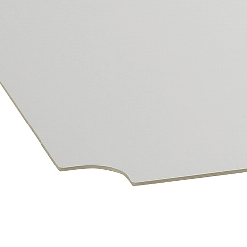 エレクター ベーシックシリーズ ワイヤーシェルフ用アクリル板(クリア2mm厚) 幅450×奥行350mm用 クリア B1418AB1 1枚(ご注文単位1枚)【直送品】