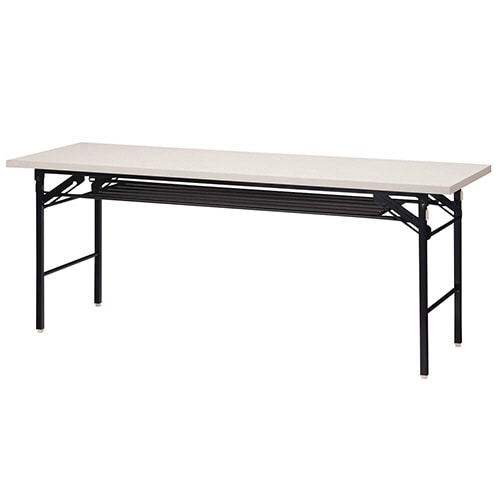 ダイセン 折りたたみテーブル 幅1800×奥行600mm アイボリー OTK-1860IVT 1台(ご注文単位1台)【直送品】
