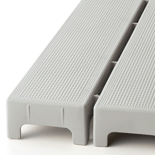 テラモト エコブロックスノコ 297×444mm 灰 MR-986-642-5 8枚/箱（ご注文単位1箱）【直送品】