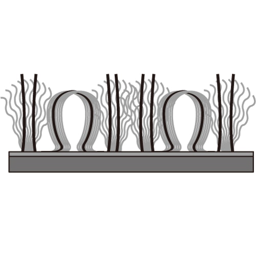 テラモト 玄関マット ハイペアロン 屋内用 600×900mm チョコブラウン MR-038-040-4 1枚(ご注文単位1枚)【直送品】