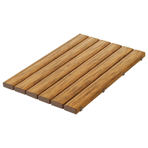 テラモト 抗菌安全スノコ 900×600mm 木調 MR-910-041-9 1台(ご注文単位1台)【直送品】