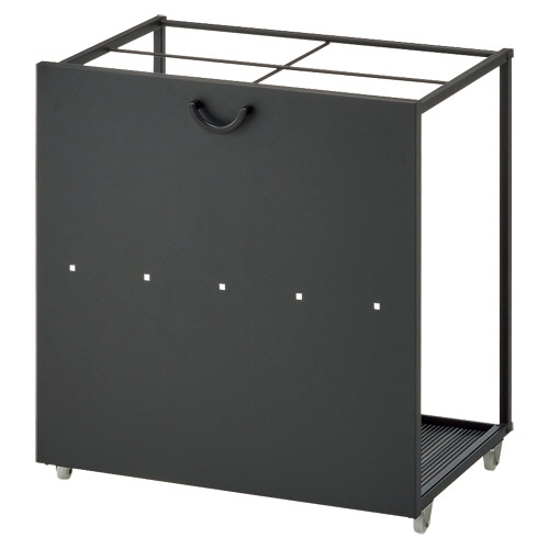 トヨダプロダクツ LASシリーズ 傘立て 48本用 幅500×奥行345×高さ528mm サテンブラック LAS-ECUS(SK) 1台（ご注文単位1台）【直送品】