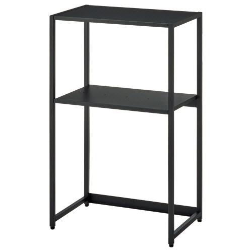 トヨダプロダクツ LASシリーズ 受付台 幅550×奥行350×高さ900mm サテンブラック LAS-EC(SK) 1台（ご注文単位1台）【直送品】