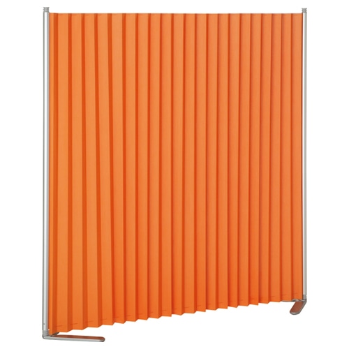 トヨダプロダクツ クロスパーティション オレンジ KP-1DN 1台（ご注文単位1台）【直送品】