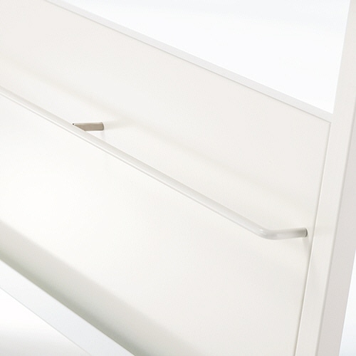 トヨダプロダクツ パンフレットスタンド ブラック キャスター付 PS-740PK 1台(ご注文単位1台)【直送品】