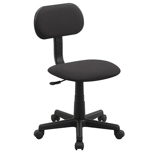 ナカバヤシ OHチェア 肘なし 布 ブラック OTS12-BK 1脚(ご注文単位1脚)【直送品】