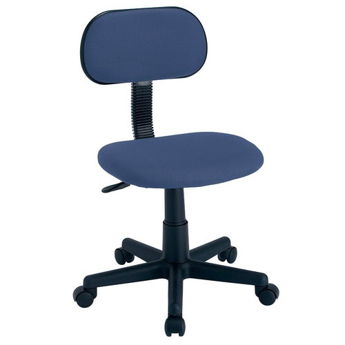 ナカバヤシ OHチェア 肘なし 布 ブルー OTS12-BL 1脚(ご注文単位1脚)【直送品】