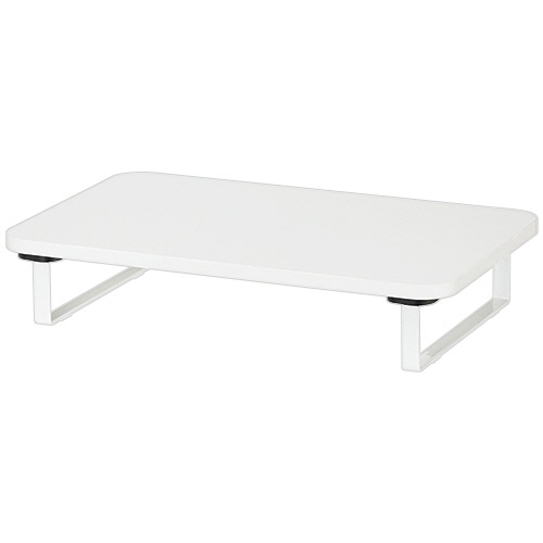 ナカバヤシ シンプルデスクトップラック 幅400mm ホワイト FDR-4025W 1台(ご注文単位1台)【直送品】