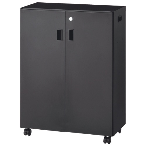 ナカバヤシ セキュリティデスクターナ 幅600×奥行300×高さ800mm ブラック ND-S723-BK 1台(ご注文単位1台)【直送品】