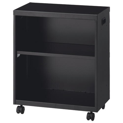 ナカバヤシ デスクターナ 幅500×奥行286×高さ600mm ブラック ND-722-BK 1台(ご注文単位1台)【直送品】