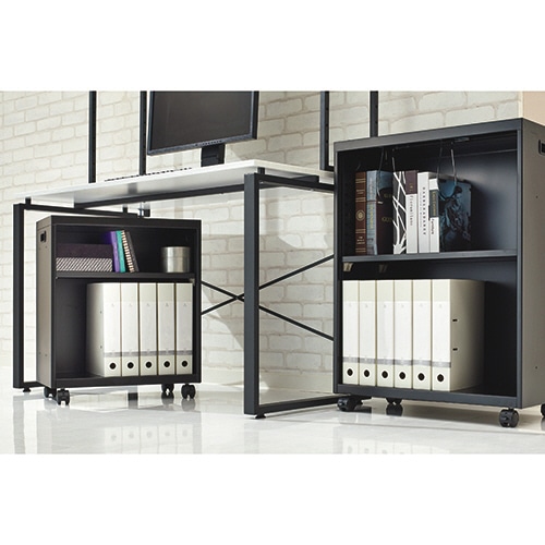 ナカバヤシ デスクターナ 幅600×奥行286×高さ800mm ニューグレー ND-723 1台(ご注文単位1台)【直送品】