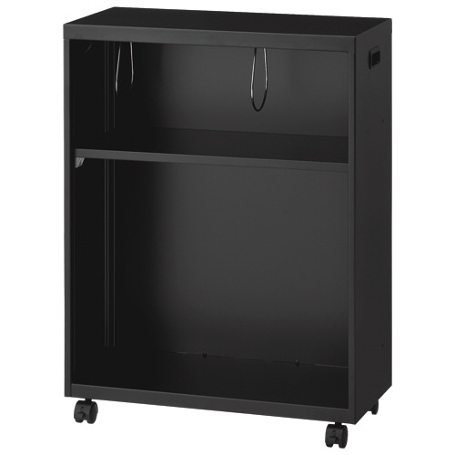 ナカバヤシ デスクターナ 幅600×奥行286×高さ800mm ブラック ND-723-BK 1台(ご注文単位1台)【直送品】