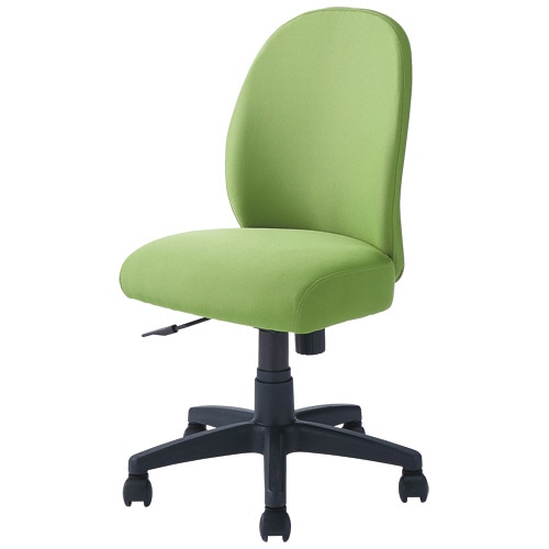 ナカバヤシ ポケットコイル抗菌チェア 肘なし グリーン OTS801-G 1脚(ご注文単位1脚)【直送品】