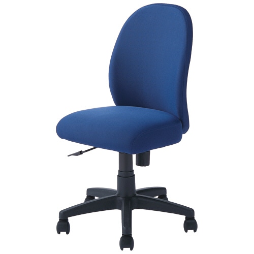 ナカバヤシ ポケットコイル抗菌チェア 肘なし ネイビー OTS801-NB 1脚(ご注文単位1脚)【直送品】