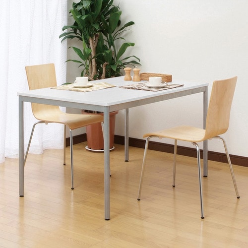 ナカバヤシ ユニットテーブル 幅1200×奥行750mm ホワイト HEM-1275W 1台(ご注文単位1台)【直送品】