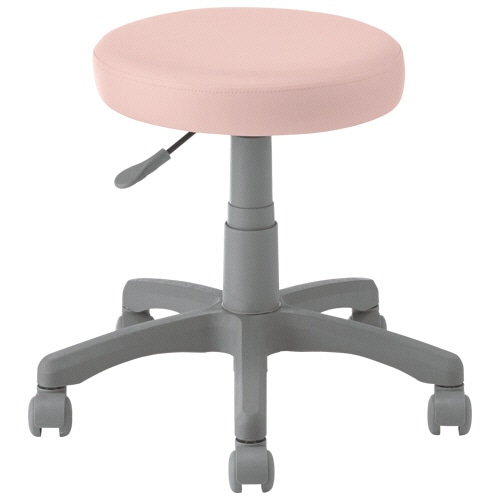 ナカバヤシ ラウンドチェア ピンク RZR-103P 1脚(ご注文単位1脚)【直送品】