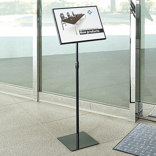 ナカバヤシ 案内板 アクリルカバータイプ A3 ホワイト MSD-ACA3-W 1台(ご注文単位1台)【直送品】