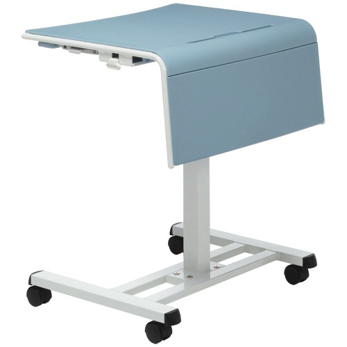 ホームスタイリング SUTI昇降デスク 幅620×奥行550×高さ720-1055mm ブルー SUTI-720BL 1台（ご注文単位1台）【直送品】