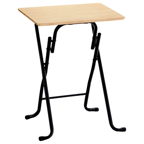 ホームスタイリング イース フォールディングテーブル S 幅560×奥行420mm ナチュラル 1台(ご注文単位1台)【直送品】