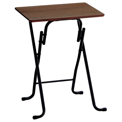 ホームスタイリング イース フォールディングテーブル S 幅560×奥行420mm ブラウン 1台(ご注文単位1台)【直送品】