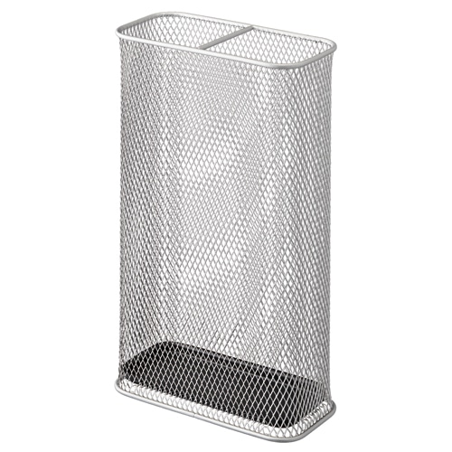 山崎実業 かさたて スリムメッシュ 8本用 シルバー 1台（ご注文単位1台）【直送品】