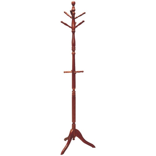 不二貿易 アンティークコートハンガー 幅480×奥行480×高さ1830mm ブラウン GV-6100 1台（ご注文単位1台）【直送品】