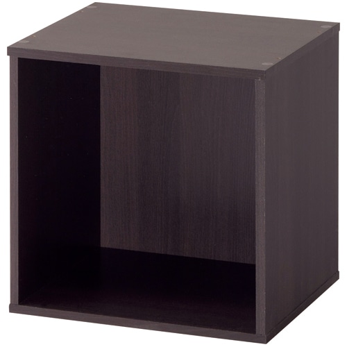 不二貿易 キューブボックス 幅345×奥行295×高さ345mm ブラウン CB35OP(BR) 1台(ご注文単位1台)【直送品】