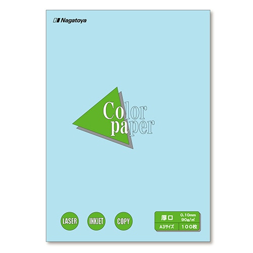 長門屋商店 Color Paper A3 厚口 空 ナ-1312 100枚/冊（ご注文単位1冊）【直送品】