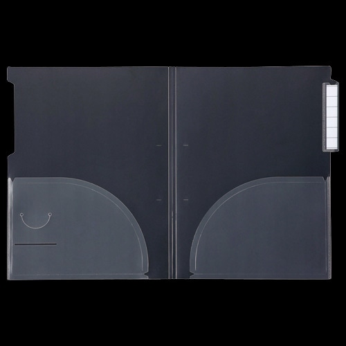 G-Aim カルテホルダー ダブルポケット A4(見開きA3) 二つ折サイドインデックス YF-900 10枚/袋（ご注文単位1袋）【直送品】