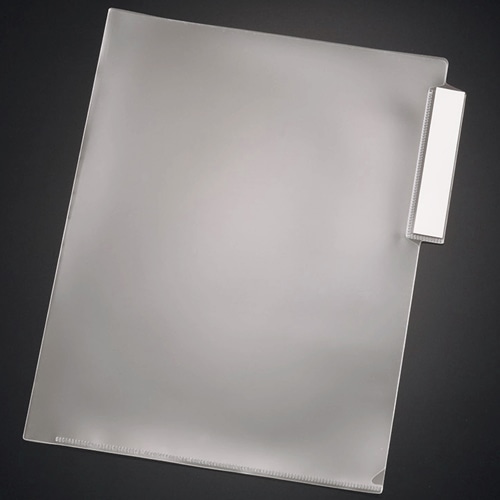 G-Aim 見出し付ホルダー A4 横型 YF-820 10枚/袋（ご注文単位1袋）【直送品】