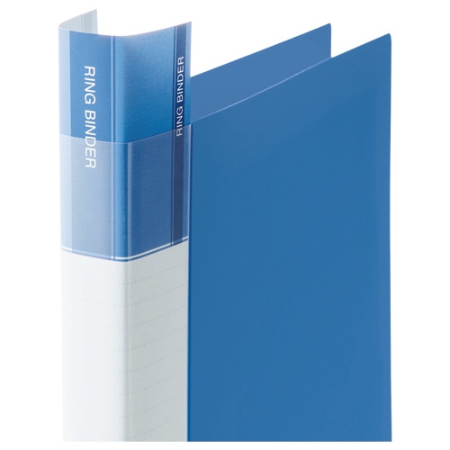 TANOSEE 30穴バインダー(PP表紙) A4タテ 120枚収容 背幅48mm ダークグレー 1冊(ご注文単位1冊)【直送品】