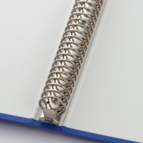 TANOSEE 30穴バインダー(貼り表紙) A4タテ 100枚収容 背幅42mm ピンク 1冊（ご注文単位1冊）【直送品】