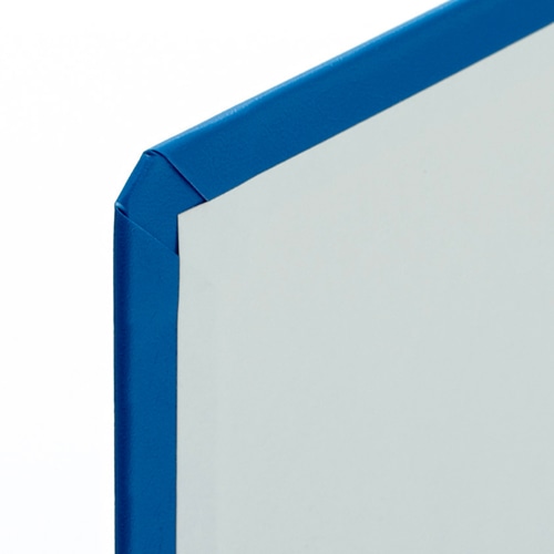 TANOSEE 30穴バインダー(貼り表紙) A4タテ 100枚収容 背幅42mm 青 10冊/セット(ご注文単位1セット)【直送品】