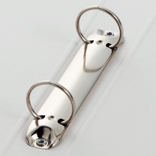 TANOSEE Oリングファイル(貼り表紙) A4タテ 2穴 200枚収容 リング内径25mm 背幅40mm ピンク 20冊/セット(ご注文単位1セット)【直送品】