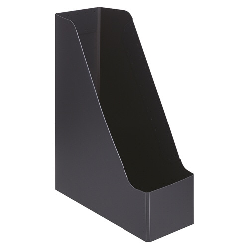 TANOSEE PP製ボックスファイル(組み立て式) A4タテ 背幅103mm グレー 10個/セット(ご注文単位1セット)【直送品】