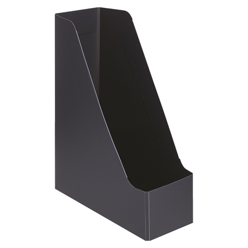 TANOSEE PP製ボックスファイル(組み立て式) A4タテ 背幅103mm グレー 1個(ご注文単位1個)【直送品】