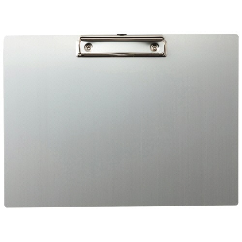 TANOSEE アルミクリップボード A4ヨコ 10枚/セット（ご注文単位1セット）【直送品】