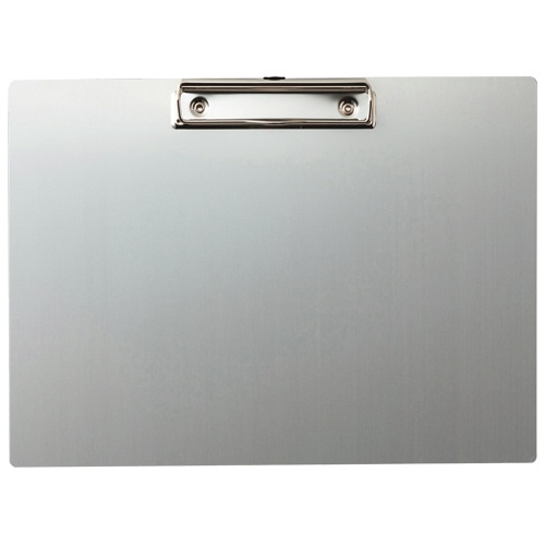 TANOSEE アルミクリップボード A4ヨコ 1枚（ご注文単位1枚）【直送品】